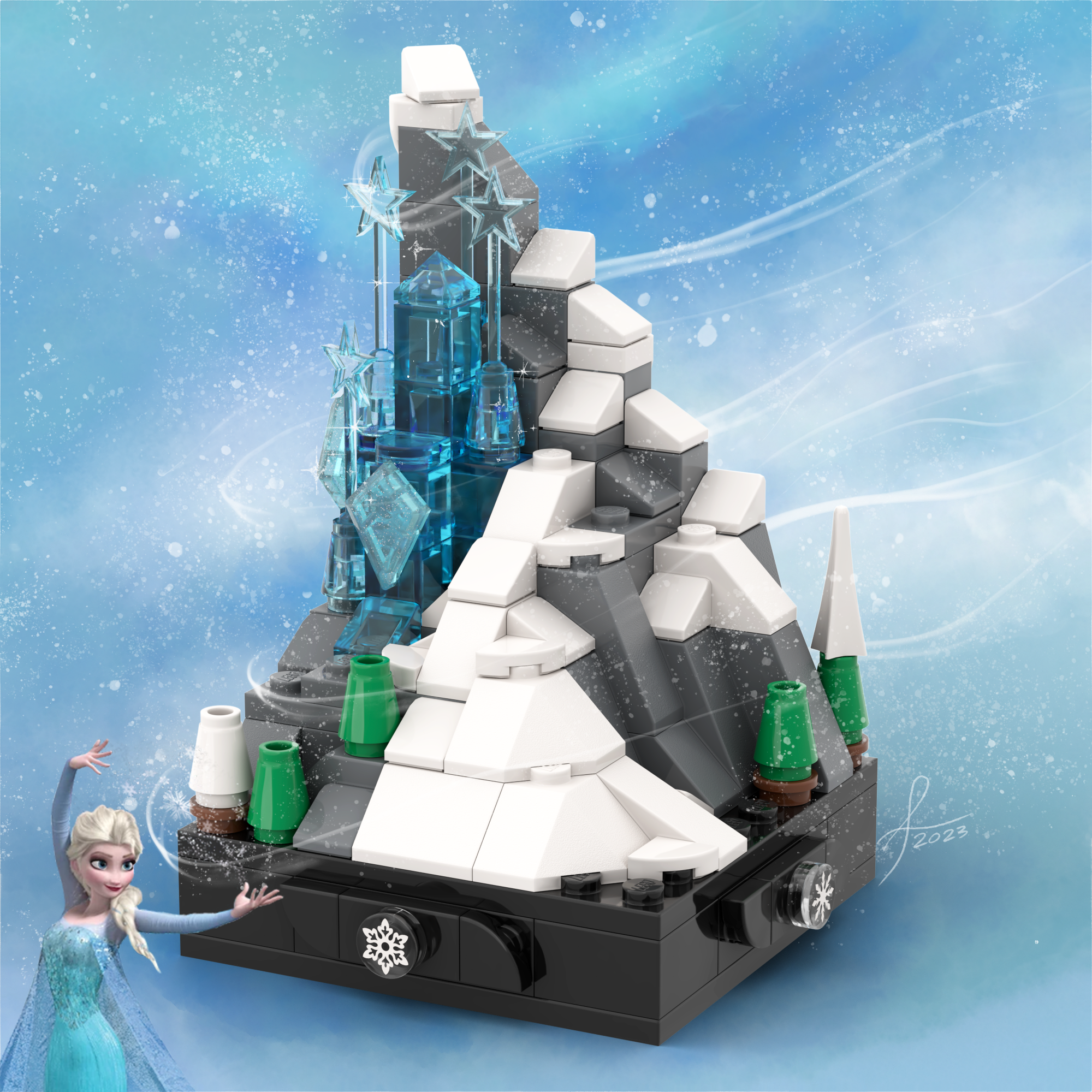 Frozen Ice Castle