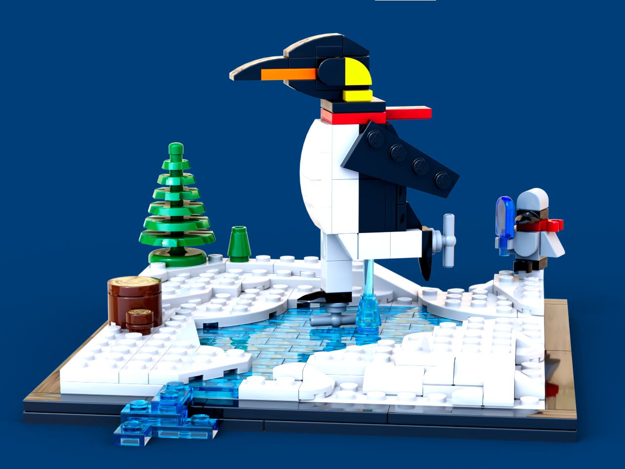 Penguins On Ice