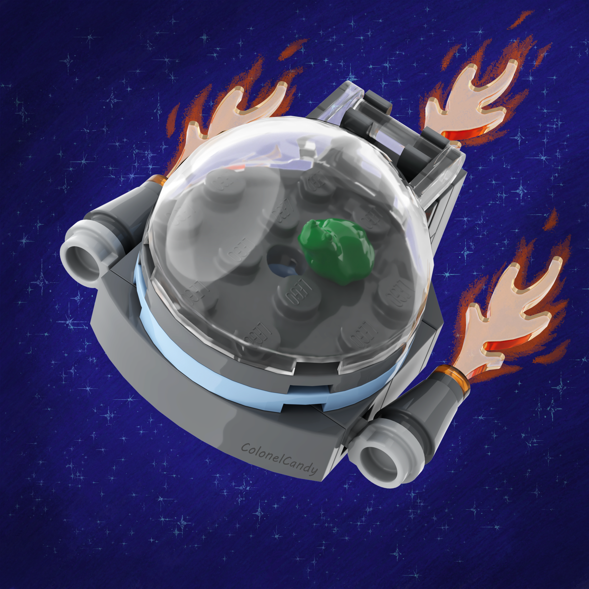 Galactic Frog’s Awesome Spaceship