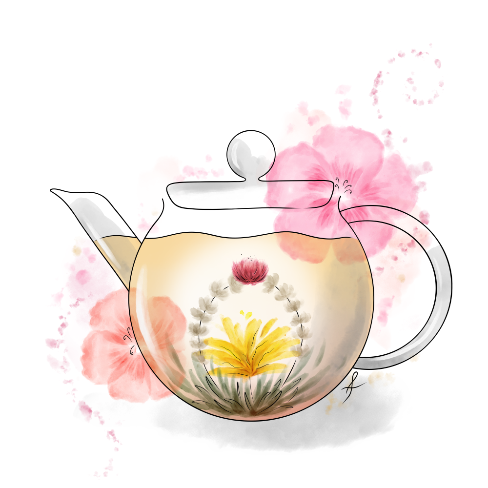 Blooming tea