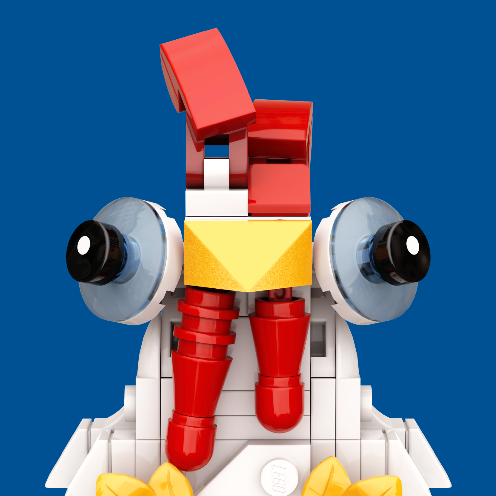 Crazy-Eyed Chicken #NovHenber 2025