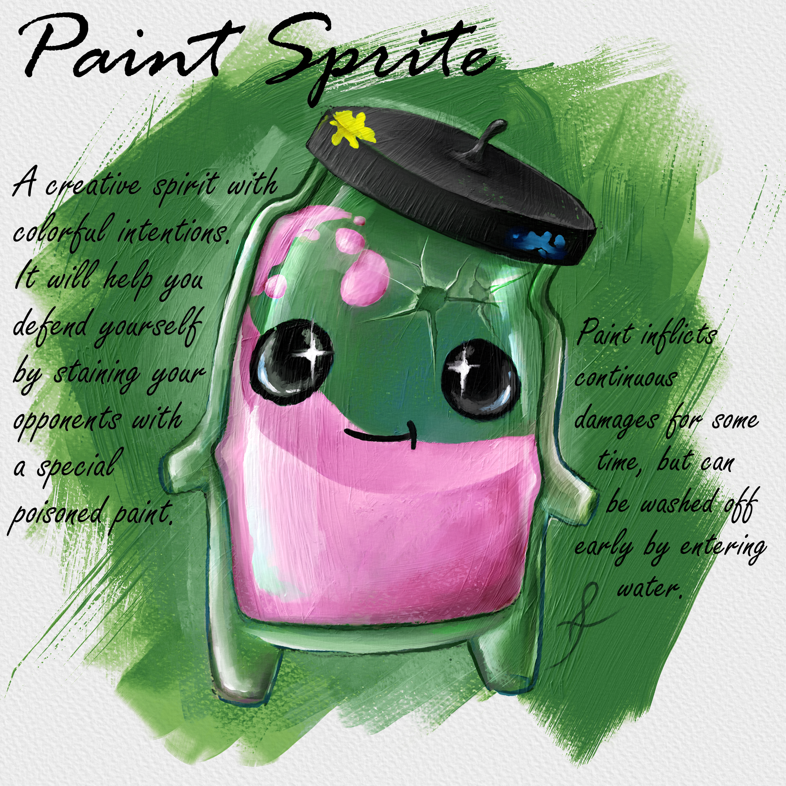 Paint Sprite &ndash; a Fortnite Sprite Concept